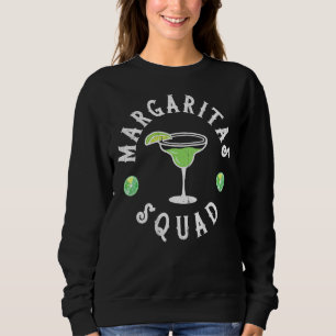Margarita Squad Funny Cinco De Mayo Männer Frauen Sweatshirt