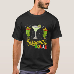 Margarita Squad Mexican Hat Happy Cinco De Mayo 1 T-Shirt