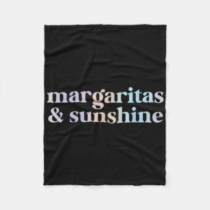 Margarita Sunshine Cinco De Mayo Summer Beach Vaca Fleecedecke