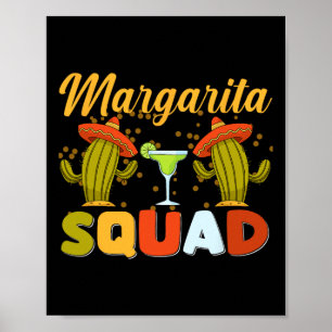 Margarita-Truppe Lustiger Cinco De Mayo Poster