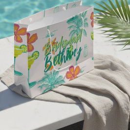 Margarita Veil Junggeselinnen-Abschied Illustriert Große Geschenktüte