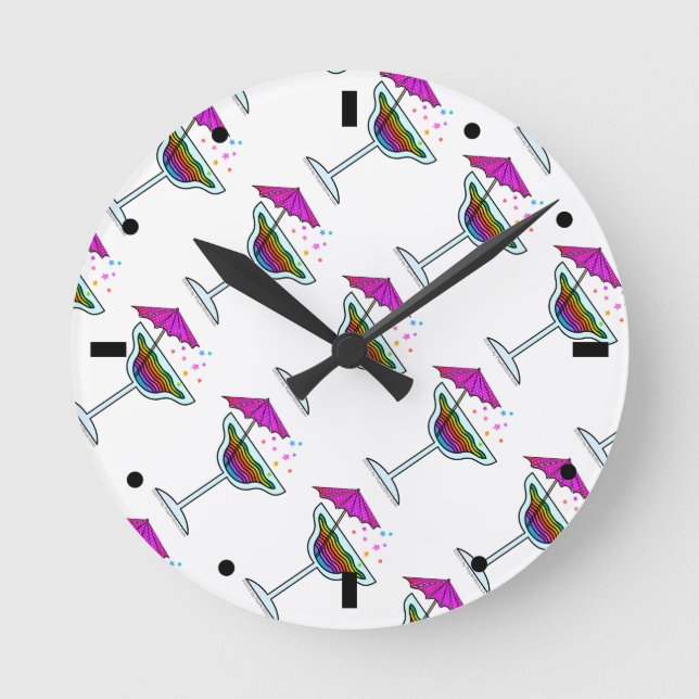 MARGARITA WALL CLOCKS RUNDE WANDUHR (Vorderseite)