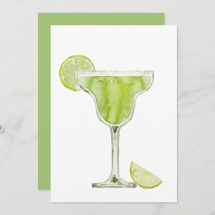 Margarita Wasserfarben Einladung