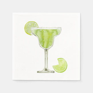Margarita Watercolor Serviette