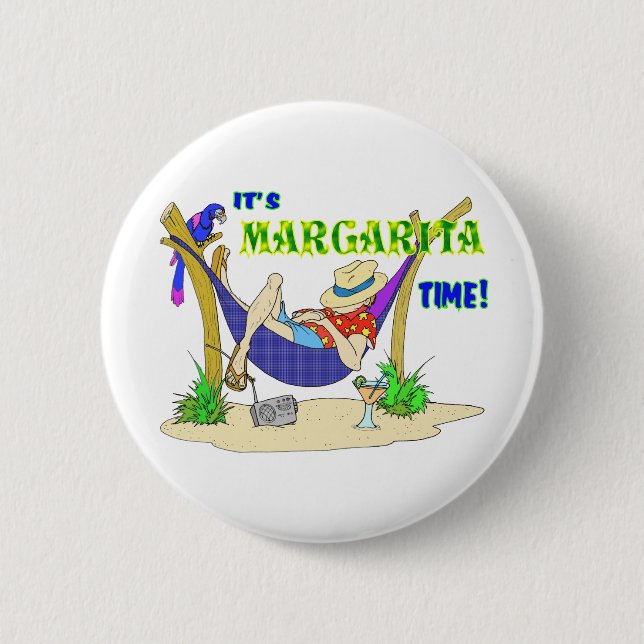 MARGARITA-Zeit Button (Vorderseite)