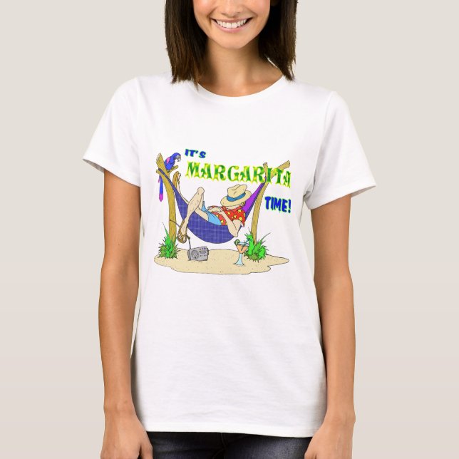 MARGARITA-Zeit T-Shirt (Vorderseite)