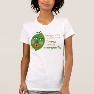 Margaritas Funny Limon Whimsical T-Shirt