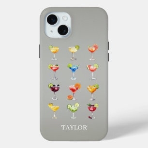 Margaritas für jeden Monogramm  Case-Mate iPhone Hülle