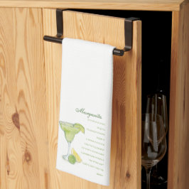 Margaritas Made Me Do It – Rezeptbar Geschirrtuch