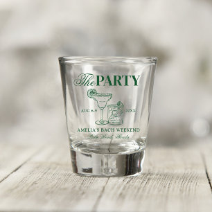 Margaritas & Matrimony Bachelorette Party Schnapsglas