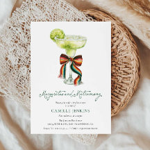 Margaritas & Matrimony Brautjungfern-Einladung