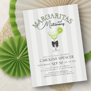 Margaritas Matrimony Brautparty Einladung