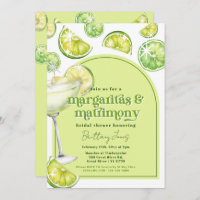 Margaritas & Matrimony Green Groovy Brautparty