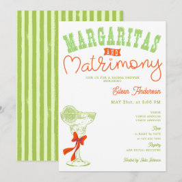 Margaritas & Matrimony Tulum Junggeselinnen-Abschi Einladung