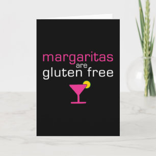 Margaritas sind das freie Gluten Karte