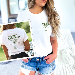 Margaritas und Matrimone Personalisiert Bacheloret T-Shirt