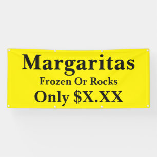 MargaritaSpecial redigieren zum Anzug 6 Fuß Banner
