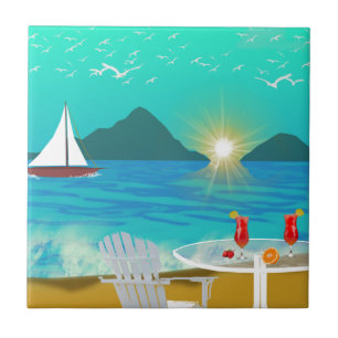 Margaritaville Fliese