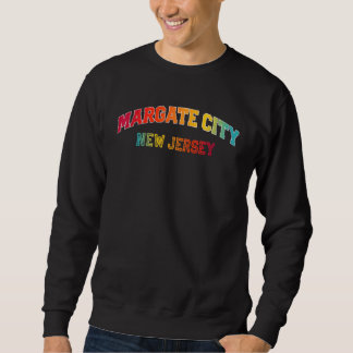 Margate City New Jersey Color Sweatshirt