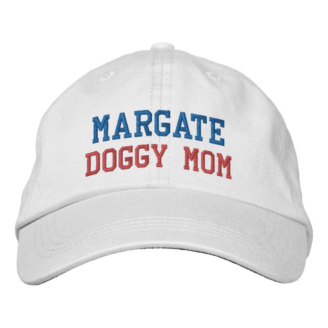 MARGATE DOGGY MAMA bestickter Hut (Vorderseite)