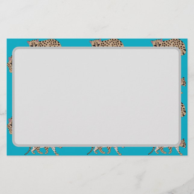 Margays Briefpapier (Vorderseite)