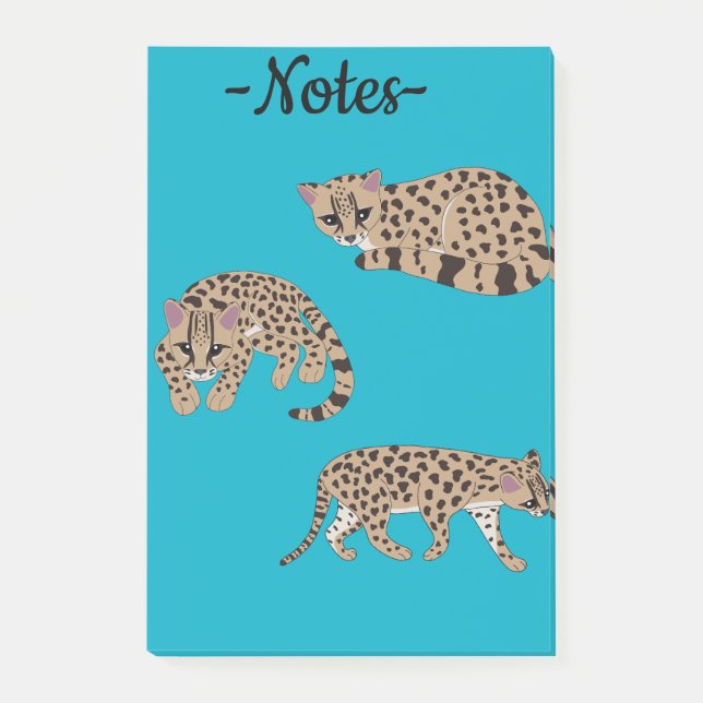 Margays Post-it Klebezettel (Vorderseite)