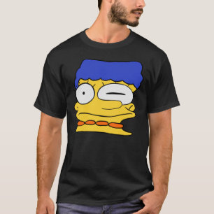 Marge verschmiert Gesicht Klassischer T - Shirt