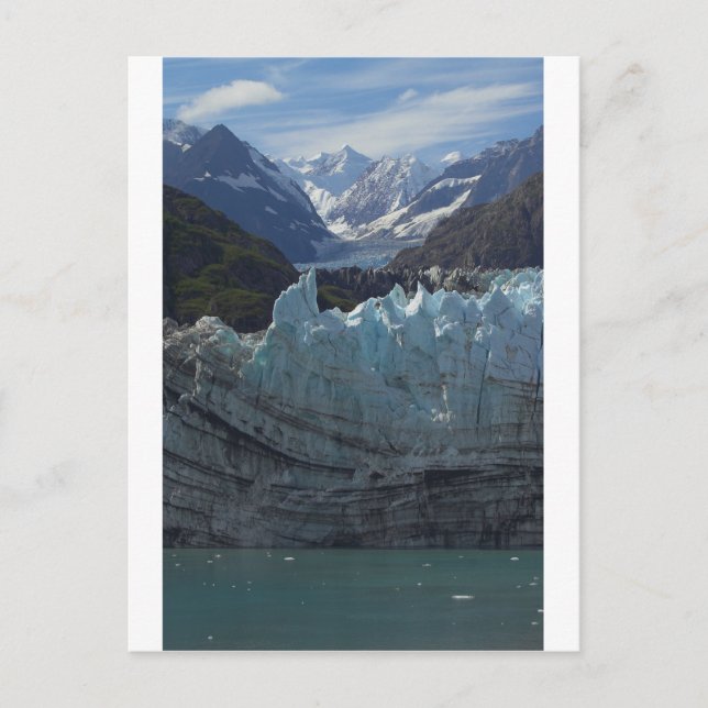 Margerie Glacier Alaska Postkarte (Vorderseite)