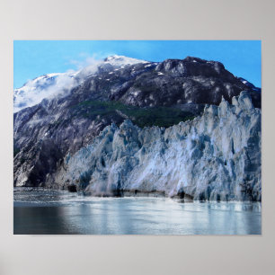 Margerie Glacier Calving Poster