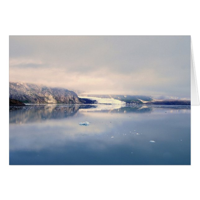 Margerie Glacier, Glacier Bay Alaska Card (Vorderseite (Horizontal))