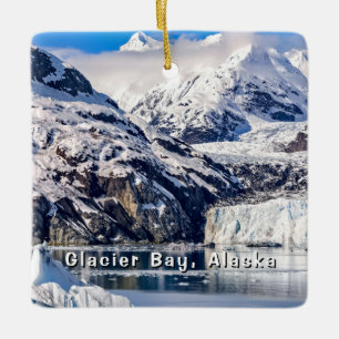 Margerie-Gletscher, Glacier Bay, Alaska-Kreuzfahrt Keramikornament