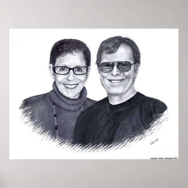 Margie und Pat's Poster (Vorne)