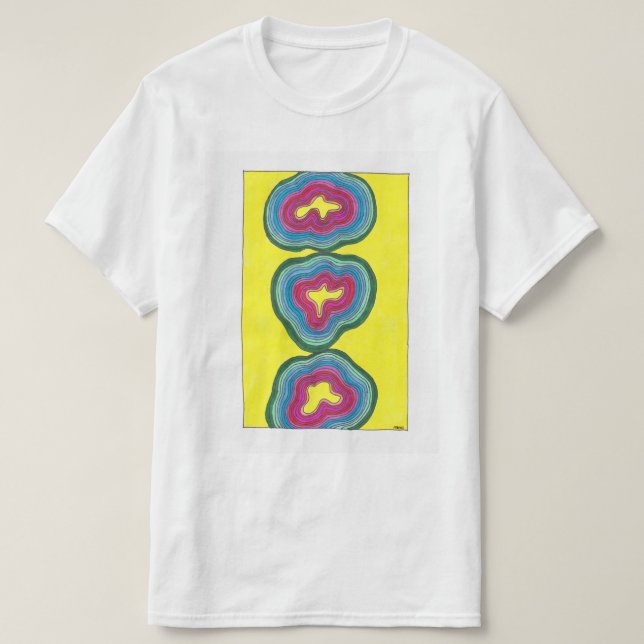 Margo O'Connors Geode Weiterentwicklung T-Shirt (Design vorne)