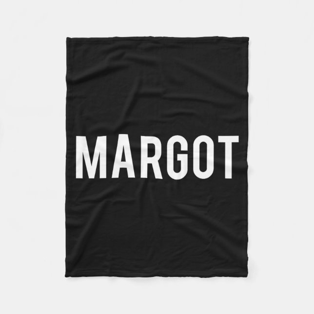 Margot - Cool New Funny Name Fan Gift Tee  Fleecedecke (Vorderseite)