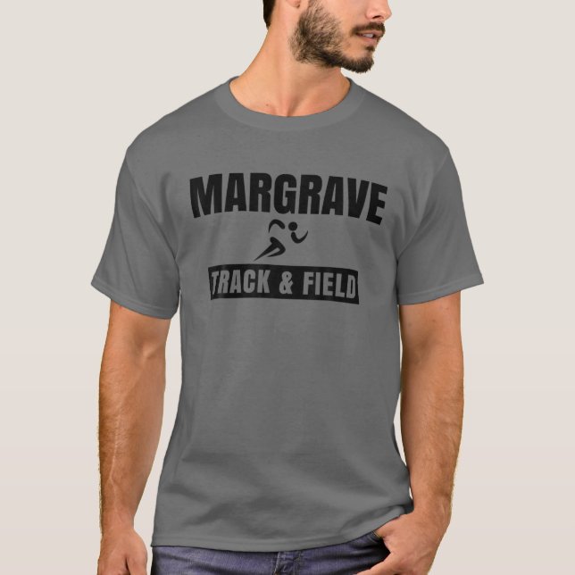 Margrave Strecke und Feld T-Shirt (Vorderseite)