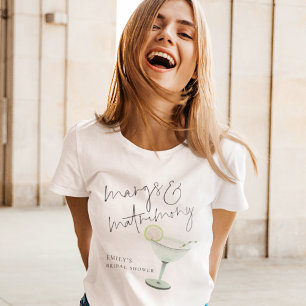 Marg's and Matrimone Name Margarita Brautparty T-Shirt
