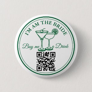 Margs and Matrimony Bachelorette Weekend Party Button
