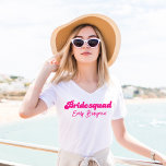 Margs and Matrimony Junggeselinnen-Abschied Brides T-Shirt<br><div class="desc">Mit unserem T - Shirt Margs and Matrimony Bridesmaid verbinden sich Stil,  Komfort und Feier perfekt.Mit dem Logo Margs and Matrimony mit Margarita-Glas und einem Limonen Schnitt erklärt dieser T - Shirt stolz Ihre Rolle im Brautplatz und den Sets für ein Wochenende voller Spaß und Lachen</div>