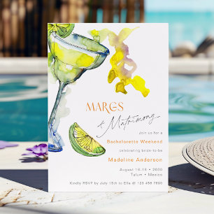 Margs & Matrimone Bachelorette Einladung
