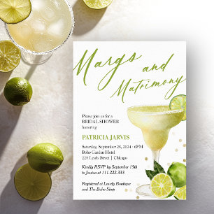 Margs & Matrimony Brautparty Einladung