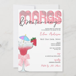 Margs & Matrimony Coquette Bow Junggeselinnen-Absc Einladung
