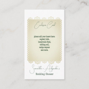 Margs & Matrimony Fiesta Mexican Couples Dusche Begleitkarte