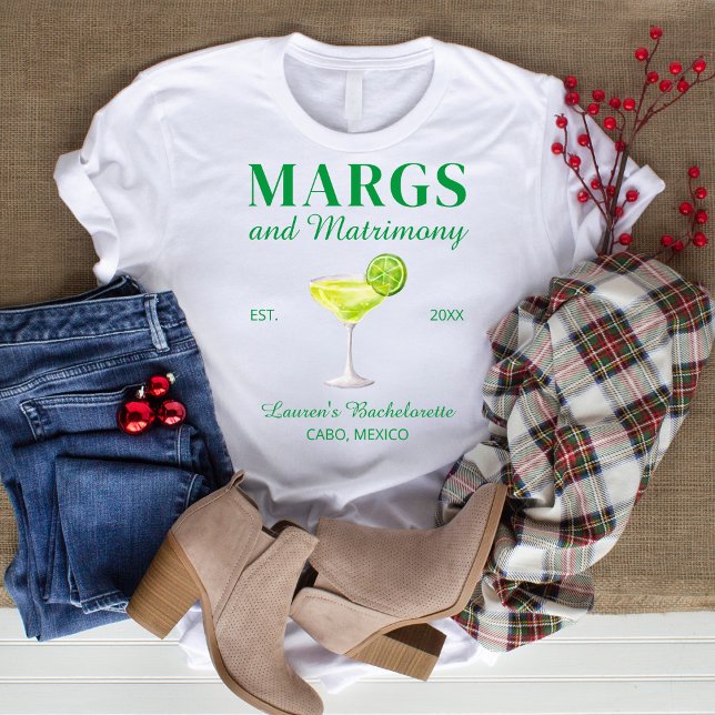 Margs & Matrimony Final Fiesta Junggeselinnen-Absc T-Shirt (Von Creator hochgeladen)