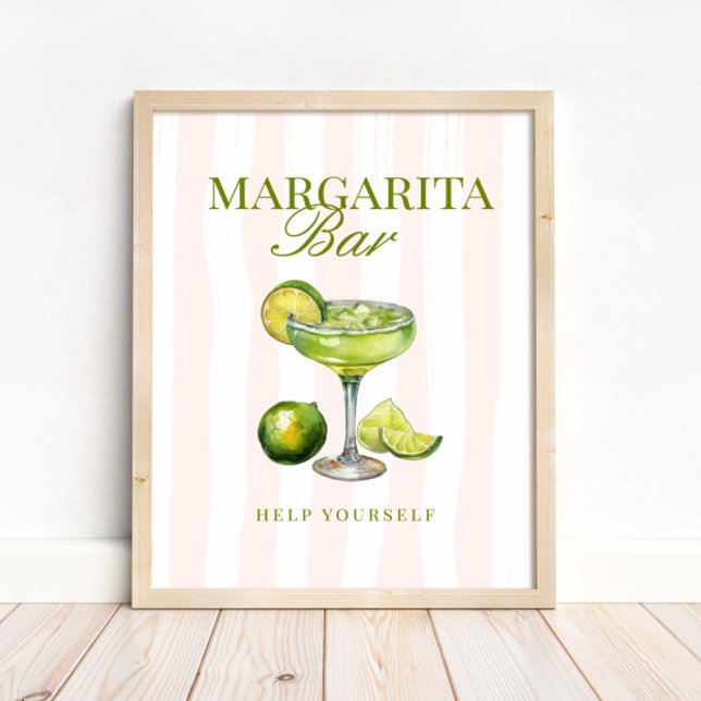 Margs & Matrimony Margarita Bar Schild (Von Creator hochgeladen)