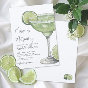 Margs & Matrimony Margarita Brautparty Einladung