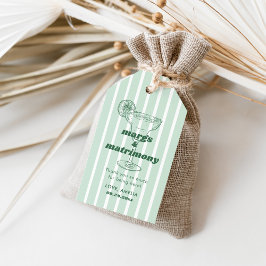 Margs & Matrimony Retro Bachelorette Brautparty Geschenkanhänger