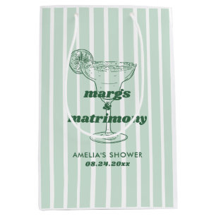 Margs & Matrimony Retro Bachelorette Brautparty Mittlere Geschenktüte
