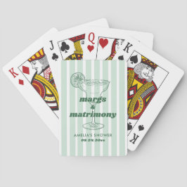 Margs & Matrimony Retro Bachelorette Brautparty Spielkarten