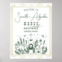 Margs Matrimony Skull Fiesta Couple Dusche Empfang