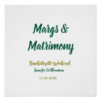 Margs und Ehe Name Datum Junggesellinnenabschied
